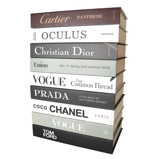 Luxury Brand Decorative Book Set