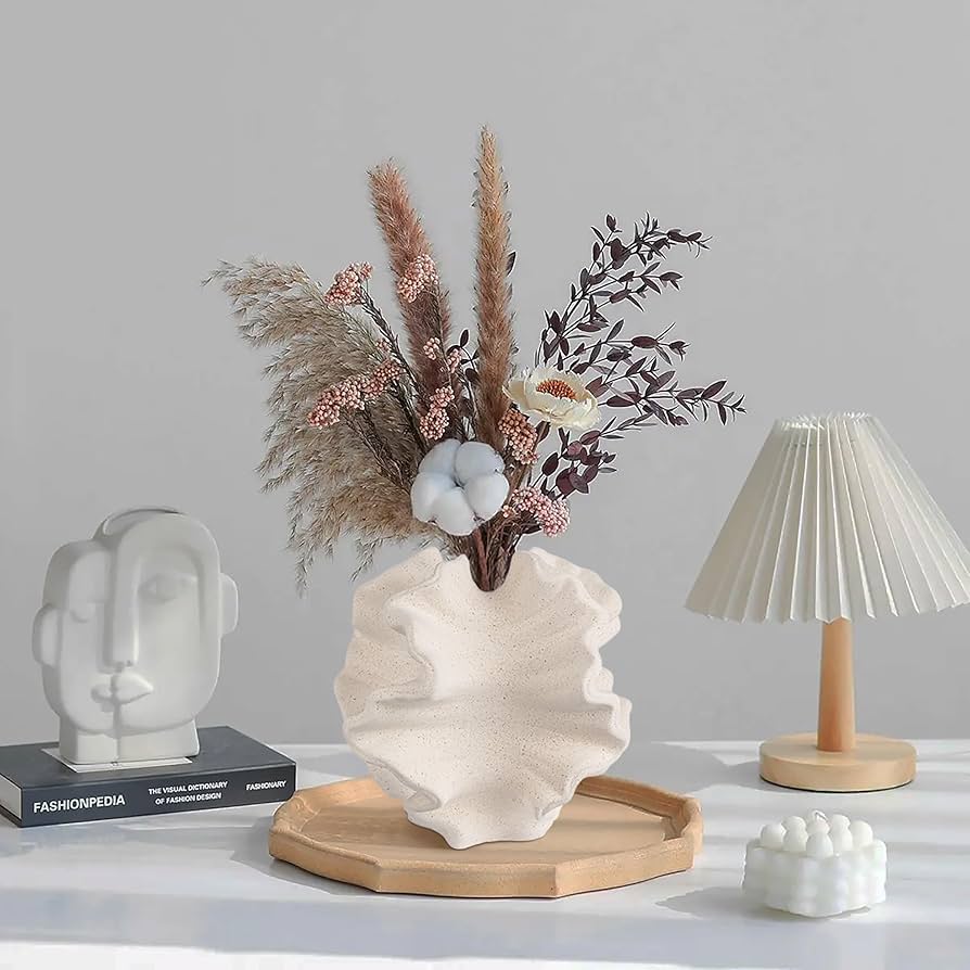 Modern Coral Ceramic Vase — Coral-Inspired Design