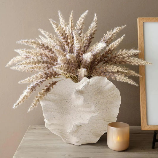Modern Coral Ceramic Vase — Coral-Inspired Design